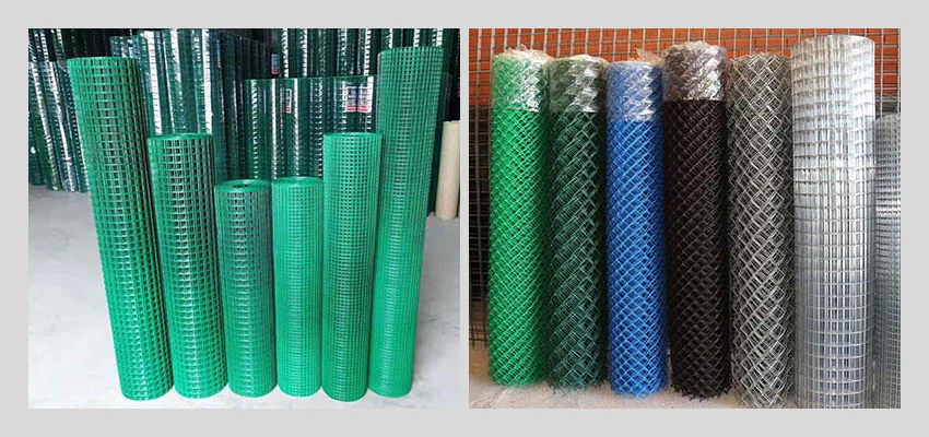 PVC Coated GI Wire Mesh types PVC Coated GI Wire Mesh types