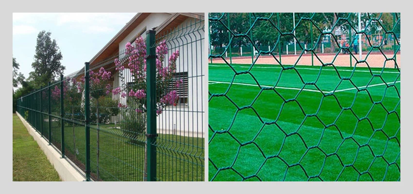 PVC Coated GI Wire Mesh application PVC Coated GI Wire Mesh application
